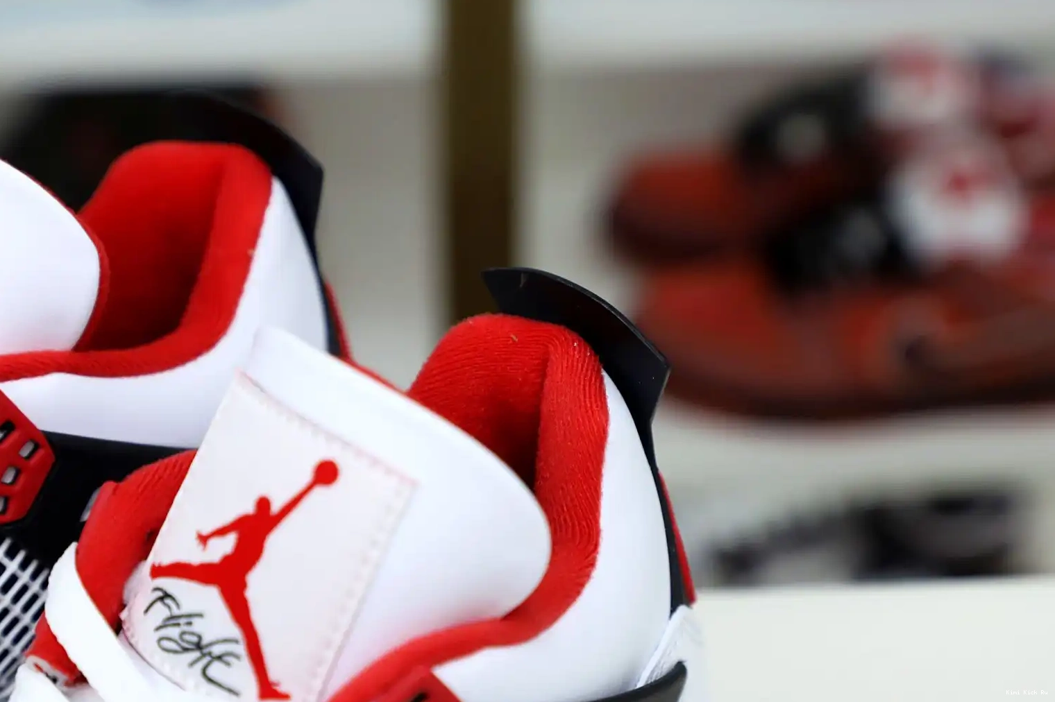 JORDAN RED' 4 Kimikick 'FIRE AIR RETRO 2012 0522